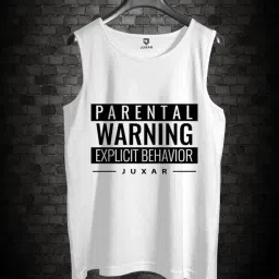 juxar Parental Warning Sando (White) image 1