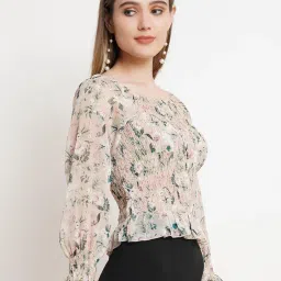 popwings Women's Floral Regular Fit Shirt image 1