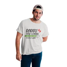 iberry's iberys Cotton Maternity Couple Tshirt for Women and Men - Matching for Photoshoots | Mommy Daddy Now Loading image 1