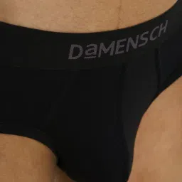 damensch Fresh Mint Solid Underwear for Men, Breathable Innerwear, Cotton Briefs, Anti-Rash Waistband, Moisture Wicking Briefs, Mid-Rise, Peppermint Finished image 3