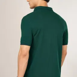 byford by pantaloons Men's Solid Regular Fit Polo Shirt image 4