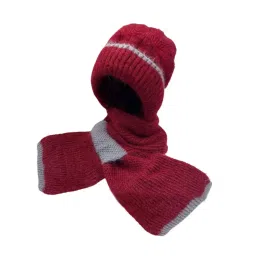 merishopp Womens Hooded Scarf Versatile Hat Scarf Set for Walking Hiking Autumn Winter|Clothing, Shoes & Accessories|Womens Accessories|Hats image 3