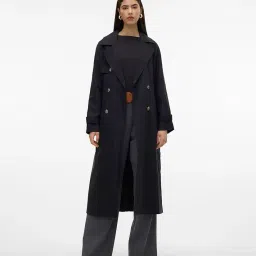 vero moda Single-Breasted Trench Coats image 1