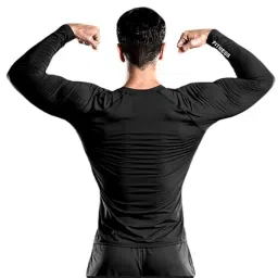 just rider Full Sleeve Compression T-Shirt - Athletic Base Layer Tights for Fitness || Gym Compression T-Shirts || Compression T Shirts for Men image 2