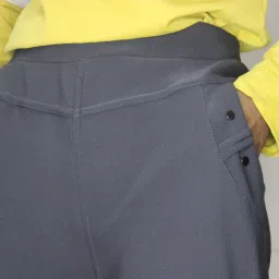 eleg & stilance Winter Lower for Women Woolen Warm Fleece Pajama Regular Fit Stretchable with Side Pockets Fluffy Bottoms Winter Lounge Wear Nightwear image 4