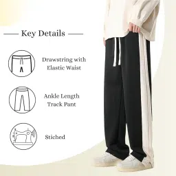 Mehrang Loose Fit Track Pant for Men | Trouser Pant for Men | Track Pant for Men Loose Fit | Baggy Track Pant for Men | Track Pant Men | Men Stylish Track Pant image 1