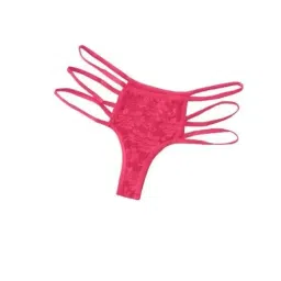 shophousses street Women's Hot Summer Beachwear Bikini Bottom Thong Swimwear V-Style Criss Cross Thong Bikini Bottom (Multicolor) image 1