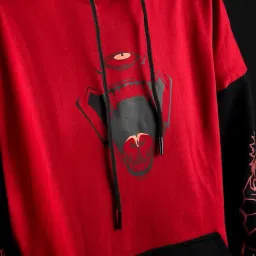 comicsense.xyz Unisex Tokyo Jujutsu High Anime Oversized Hoodie for Men and Woman, Shared Soul Printed Hooded Drop Shoulder Cosplay Anime Hoodies image 1