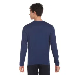 u.s. polo assn. Men Pure Cotton Long Sleeve Solid I693 Regular Fit T-Shirt - Pack of 1 image 2