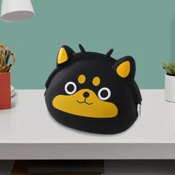 enakshi (label) Animal Cartoon Clip Wallet Portable Silicone Purse for Party Travel Holidays black yellow|Clothing Shoes & Accessories | Womens Accessories | Wallets image 5