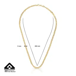 p. n. gadgil jewellers PNG Jewellers 22 KT Gold Sheen Indoitalian Gold Chain image 4