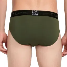 inner element Men Brief Multicolor Pure Cotton Brief Pack of 5 image 4
