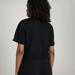 puma Women's Cotton Solid Relaxed Fit Polo Shirt image 3