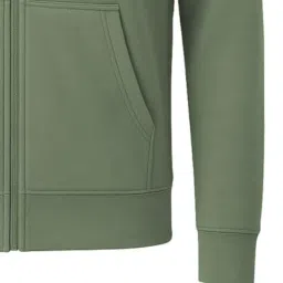 adro Men's Solid Cotton Zipper Hoodies image 4