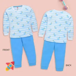 luvlap Boys F/S Boys T-Shirt & Pyjama CoSet image 2