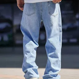 greciilooks Men Jeans Pants | Denim Jens | Baggy Sty for Man | Regular Fit's | Mid RiseLoose Fit & Stylish Jeans for Men's image 1