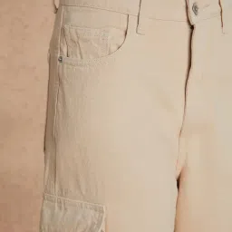 amazon brand - symbol Women's Wide Leg Cargo Jeans (High Rise | Ankle Length | Loose Baggy Fit) image 3