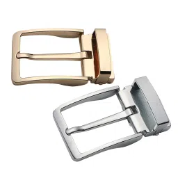 club bollywood LICHTS®Men's Reversible Belt Buckle Single Prong Rectangular Pin Belt Buckle Gold|Clothing Shoes & Accessories | Mens Accessories | Belt Buckles image 2