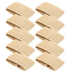 merishopp 10x Elastic Belt Keepers Strap Retainer Band for Pants Belt Nylon Belt Loops image 3
