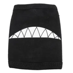 trendynest 3Xcotton Anti-Dust Mask Black Fashion Cool Anime Teeth Mouth Mask Wide Teeth | Costumes, Reenactment, Theater | Accessories | Masks & Eye Masks image 1