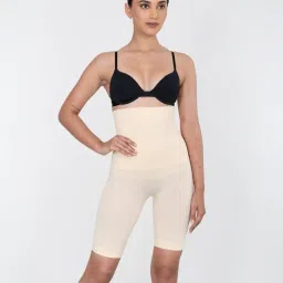 Shapercult Tummy Tucker Shaper Shorts for Women, High Waist Shapewear with Anti Rolling Strips, Comfortable, Seamless Body Shaper for Women (Sizes : S to 8XL) image 1