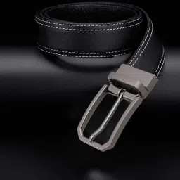 heavenglow Mens Belt Buckle Premium Heavy Duty Alloy Leather Craft Single Buckle Pewter image 4