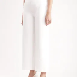 fablestreet Wide Leg Pants - Off White image 2