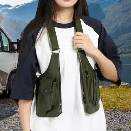 club bollywood LICHTS®Double Shoulder Armpit Bag Multipurpose Vest Bag for Travel Cosplay Shopping|1 Double Shoulder Armpit |Clothing, Shoes & Accessories image 5