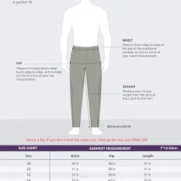 symbol premium Men's Slim Fit Flexi Waist Casual Pants | Stretchable Chinos | Stylish Office Fashion Trousers image 5