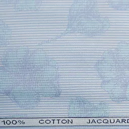 raymond By Myst Collection 100% Cotton Jacquard Shirting Fabric image 1