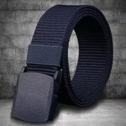 samtroh Men's Nylon Fabric Belt Plastic Buckle Outdoor Tactical Combat Belt Hunting Hiking Sports Waist Belt image 1