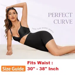 zoyesha Women Waist Shapewear with Anti Rolling Strip Tummy Control Tucker Waist Slimming Panties Shapewear Underwear Waist Shapewear image 4