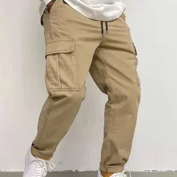 poshax Cotton Cargo Pants for Men | Cargos for Men (Cargo 129-132) image 5