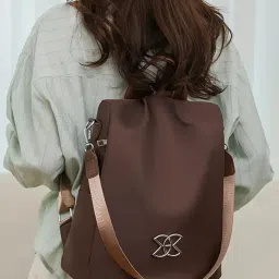 elaccent Women’s Lightweight Anti-Theft Backpack | Fashionable Travel & Leisure Bag for Daily Use image 2