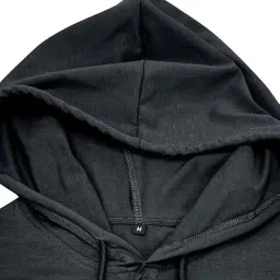 pdkfashions Men's Slim-Fit Stretch Hooded Henley Shirt with Drawstring - Solid Color, Breathable Knit Fabric for Summer image 4