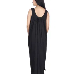 Full Nighty Slips for Womens and Girls, Cotton Camisoles Pack of 2.(PN) image 1