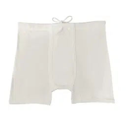 underloop MUSTT Men's White Interlock Cotton Underwear with Strings/Naddi Chaddi (Nada Underwear) Pack of 2 image 1