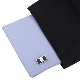 Kovove The Silver Cut Cufflinks for Men image 3