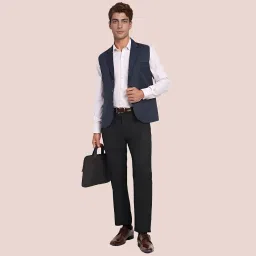 rocksy Semi Formal Waistcoat for Men, Cotton Jacket for All Occasion: Diwali, Wedding, Ethnic, Office Party, Formal and casual Look image 2