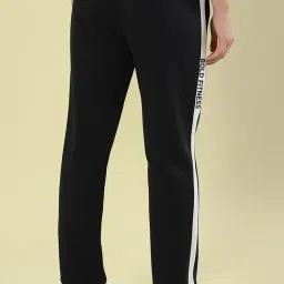 bold fitness Athletic Track Pants, Side Stripe Design, Drawstring Waist Casual Trousers Pants | Regular | Sports Stylish Track Pant | Sweatpants image 1