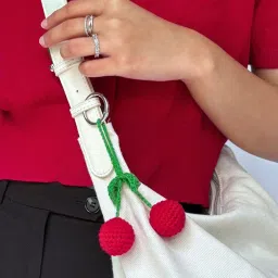 eco right Crochet Keychain for Women, Bag Charms, Cute keyrings & keychains, Perfect Accessories & Gifts for Women image 1