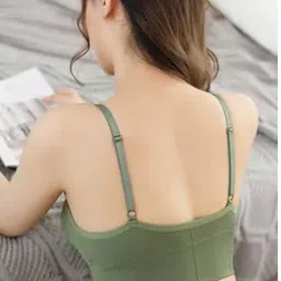 mysha Women Cotton Padded Bra Combo Pack of 3 | Soft, Comfortable, and Breathable Fabric | Removable Pads, Adjustable Straps for Everyday Wear image 5