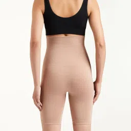 amazon brand - symbol | Tummy Tucker for Women's | Petticoat | Anti Rolling | Thigh Slimmer image 1