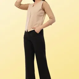 saintx Women's Waist Coat | Sleeveless | French Design Backless Stylish Executive Wear | Formal Blazer Waistcoat | Office wear image 4