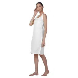 nature thread Women's Cotton Long Camisole Sameej - Knee-Length image 2