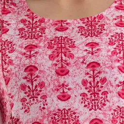 mangla kurti Women's Pure Cotton Printed Maternity Gown Feeding Nighty A-line Maternity Dress Kurti Gown for Women Pack of 2 (Multi 4,2XL) image 4