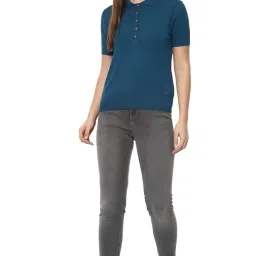 van heusen Women's Regular Fit Polo Shirt image 4