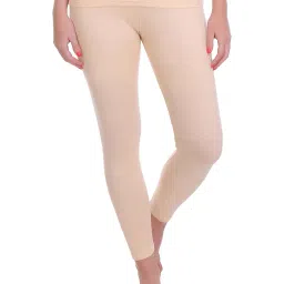 selfcare Women Solid Cotton Blend Round Neck Dark Grey Thermal Set image 5