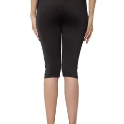 cukoo Women Solid Black Swim Bottoms image 3