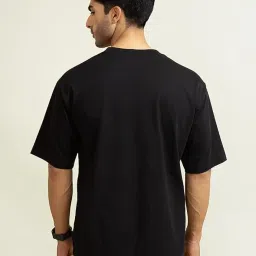 neocardin Men's Overiszed Cotton Half Sleeve Drop Shoulder Regular Fit T-Shirt image 1